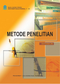 Materi Pokok Metode Penelitian : Modul 1-6 IDIK 4007